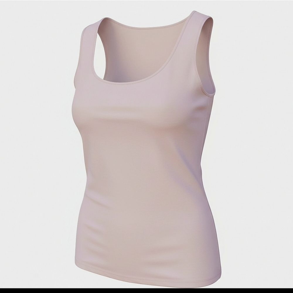 Pink Ribbed Top